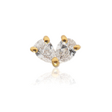 Heart Stud Diamonds