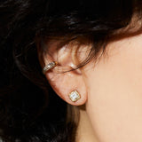 Princess Diamond Studs