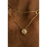 One-of-a-Kind Fancy Light Yellow Chameleon Diamond Necklace with Cushion Frame