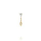 Ruba Earring Mini- Diamond
