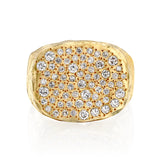Stardust signet Ring