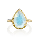 Pave Eden Ring - Moonstone