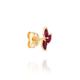 Flame Stud - Ruby