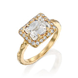 Baguette Cut Diamond Engagement Ring