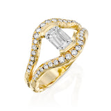 Lainey Ring Diamonds Halo