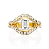 Lainey Ring Diamonds Halo