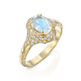 Mystic Temple Ring- Moonstone