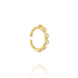 Miniature Diamond Hoop