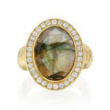 Mother Of All- Labradorite & Diamonds