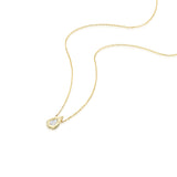Desert Pear Cut Diamond Necklace