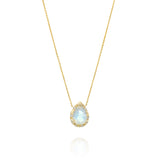 Gold Eden Necklace - Moonstone