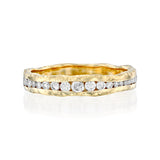 Adama Valley One-line Ring - Diamonds