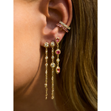 Waterfall Earrings - Diamond