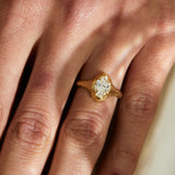 Mystic Temple Engagement Ring