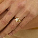 Mystic Temple Engagement Ring