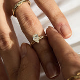 Marcello Pear-Cut Diamond Engagement Ring