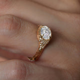 Mystic spell Diamond Oval Ring