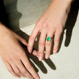 Mystic Eden Ring- Emerald