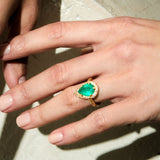 Mystic Eden Ring- Emerald