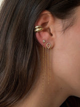Rosa Diamonds Earring