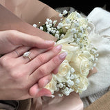 Rosa Pear Cut Diamond Engagement Ring