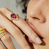 Mystic Eden Ring- Pink Tourmaline