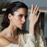 Rain Drop Stud - Diamond