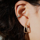 Pave Ear Cuff - Diamonds