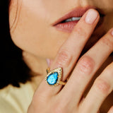 Mystic Eden Ring- Labradorite