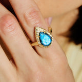 Mystic Eden Ring- Labradorite