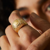 Shabtai Ring - Diamonds