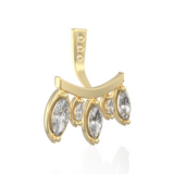 Royal Marquise Diamonds Ear Jacket