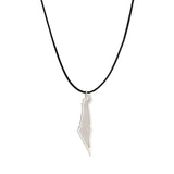Silver Macramé Israel Necklace