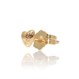 Tiny Golden Heart Stud