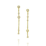 Waterfall Earrings - Diamond