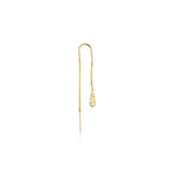 Mini Falling Gold Drop Earring
