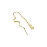 Mini Falling Gold Drop Earring