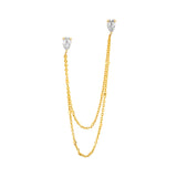 Ella Earring - Diamonds