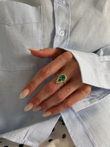 Mystic Eden Ring- Emerald