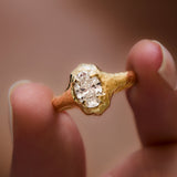 Mystic Temple Engagement Ring