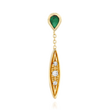 Alia earring - Emerald