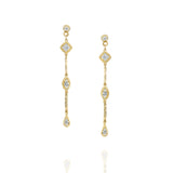 Athena Earrings - Diamonds