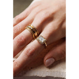 Baguette Cut Diamond Engagement Ring