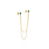 Barbor- Emerald Earring