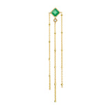Princess Rosa Emerald Earring