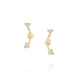 Libra studs- Diamonds
