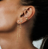 Joann earring - White Topaz