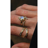 Mini Mystic spell Ring- Moonstone