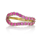 Adama Infinity Pink Sapphires Gradient Ring