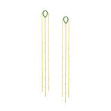 Rosa Emerald Earring